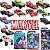 Carrinhos De Ferro Colecionaveis Vingadores mod: Hot Wheels - Imagem 4