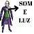 Boneco 30cm de altura articulado, som e led  Persona:Coringa - Imagem 5