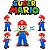 Boneco Super Mario Bros 30cm Articulador Coleçao model:Mario - Imagem 6