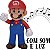 Boneco Super Mario Bros 30cm Articulador Coleçao model:Mario - Imagem 5