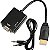 Cabo Adaptador Hdmi Para Vga Para Tv Pc Notebook Monitor - Imagem 7
