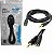 Cabo Extensor P2 Macho X Fêmea 1,5M It Blue - Imagem 1
