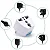 Adaptador Tomada Universal 10A Padrão Benjamin T - Yinaite - Imagem 1