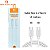 Cabo H'Maston Tipo C para Tipo C 5V-3A 1m Branco H88-4 - Imagem 2