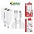 Carregador Fonte de Tomada Rapido Tipo C 5v 5.1A Usb Duplo1m - Imagem 2