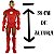 BONECO AVENGERS VINGADORERS MARVEL 38CM Perso:Homem De Ferro - Imagem 2