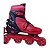 Patins Inline Roller De 4 Rodas Vermelho Elite Tamanho:32/35 - Imagem 4