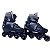 Patins Inline Roller De 4 Rodas Preto Elite Tamanho:36/39 - Imagem 1