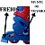 Patins Inline Roller De 4 Rodas Azul Elite Tamanho:36/39 - Imagem 5