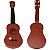 Violão De Plastico Marrom Com Palheta 55cm - Imagem 1