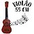 Violão De Plastico Marrom Com Palheta 55cm - Imagem 8