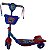 Patinete Infantil 03 Rodas Com Cesta,Som e Luz Patrulha Azul - Imagem 5