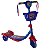 Patinete Infantil 03 Rodas Com Cesta,Som e Luz Patrulha Azul - Imagem 9