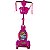 Patinete Infantil 03 Rodas Com Cesta,Som e Luz Patrulha Rosa - Imagem 8