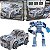 Bloco De Montar Brinquedo Racing City  194pç 2em1 Car mod:5 - Imagem 3