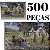 QUEBRA-CABEÇA 500 PEÇAS JOGSAW PUZZLE FAZENDA - Imagem 6