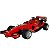 Carro de Corrida Tipo F1 Controle Remoto Grande Cor:VERMELHO - Imagem 8