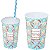 COPO PLÁSTICO COM TAMPA E CANUDO LABEL FLAMINGO – 550ML - Imagem 6
