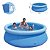 Piscina Em Pvc Com Borda Inflavel Redonda 2490 Litros - Imagem 3