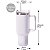 COPO TERMICO CANECÃO COM TAMPA E CANUDO 1200ML - Imagem 3