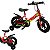 Bicicleta Infantil Aro 12 com Rodinha Elite COr:Vermelho - Imagem 2