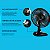Ventilador De Mesa Mondial 6 Pás 140w Vsp-40-ap Preto -127v - Imagem 5