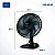 Ventilador De Mesa Mondial 6 Pás 140w Vsp-40-ap Preto -127v - Imagem 2