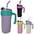 CANECA FASHION COLORIDA COM CANUDO 800ML CORES SORTIDAS - Imagem 6