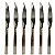 Kit Faca De Mesa Com 6 Unidade Aço Inox XH 3704 - Imagem 4