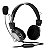 Headset Satellite Ae-335 Com Microfone - Prata / Preto - Imagem 4