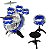 Bateria Brinquedo Musical Infantil Rock Star 4 Pcs v - Imagem 7