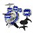 Bateria Brinquedo Musical Infantil Rock Star 4 Pcs v - Imagem 3
