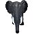 Brinquedo Animais Borracha Grande Macio Com Som Mod:Elefante - Imagem 5