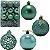 Kit Decoração Enfeite Bola de Natal 6cm 24 Unidade - Imagem 3
