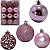 Kit Decoração Enfeite Bola de Natal 6cm 24 Unidade - Imagem 7
