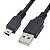 Cabo Mini USB V3 1,5 Metros Tolvia - Imagem 2