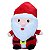 PAPAI NOEL BABY BONECO PELUCIA 25 CM ENFEITE DE NATAL - Imagem 4