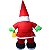 PAPAI NOEL BONECO PELUCIA 100 CM ENFEITE DE NATAL - Imagem 4