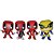 Kit 4 Bonecos Brinquedo Colecionável Deadpool e Wolverine - Imagem 1