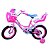 Bicicleta Aro 14 Com Acessorios e Cadeirinha De Boneca Elite - Imagem 2