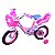 Bicicleta Aro 14 Com Acessorios e Cadeirinha De Boneca Elite - Imagem 1