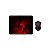 Kit Gamer Redragon M601WL-Ba: Mouse e Mousepad Preto e Vermelho, Alta Performance - Imagem 1