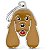 Identificador Pet Personalizado - Cão Cocker Spaniel Marrom Claro - Imagem 1