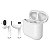 Fones de Ouvido In-ear Bluetooth Blu Aria Mini Branco com Cancelamento de Ruído Active - Imagem 1