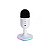 Microfone Marvo MIC-06 Com Fio na Cor Branca - Som Profissional e Claro - Imagem 1