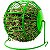Bola de Feno Verde para Roedores - Pawise 39073 - Imagem 1