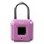 Cadeado Digital Biométrico HYE-505 - Proteção Rosa de Alta Segurança - Imagem 1