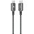 Cabo USB-C para USB-C 240W 120cm - Adam Elements CASA P120 - Cinza - Imagem 1