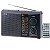 Rádio Portátil Xion Xi-Ra28Bt Am/Fm/Bt/Usb - Cor Preto - Imagem 1