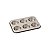 Forma Antiaderente Para 6 Cupcakes Cuisinart Amb-6Jmpbz - Cor Bronce - Imagem 1